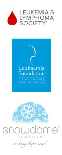 Leukemia and Lymphoma Society, the Snowdome Foundation, and the Leukaemia Foundation