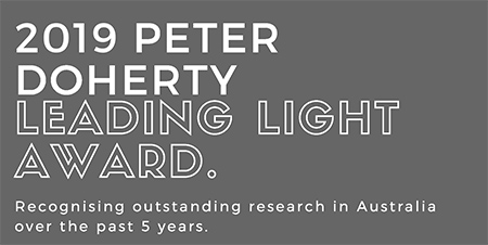 Peter Doherty Leading Light Award 2019