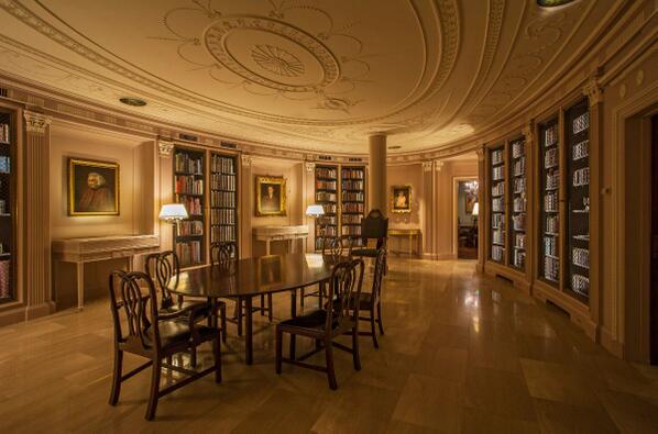 Houghton Library reading room at Harvard
