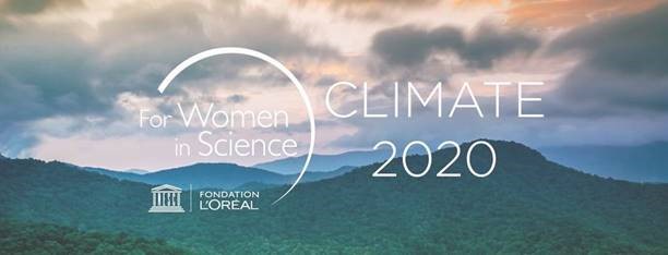 For Women in Science 2020 Climate banner