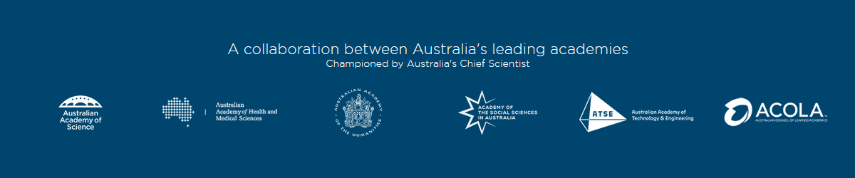 Australian Academy of Science banner - expert panel