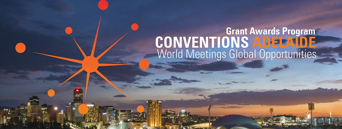 Conventions Adelaide Grant Award Program banner