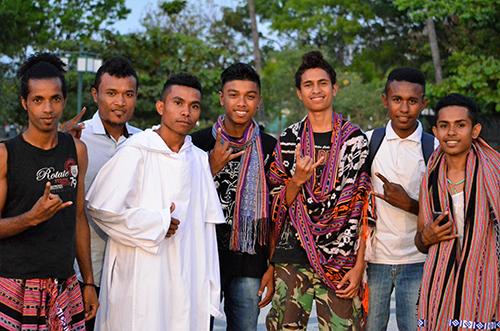 Timorese youths 