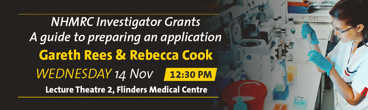 NHMRC Investigator Grants session