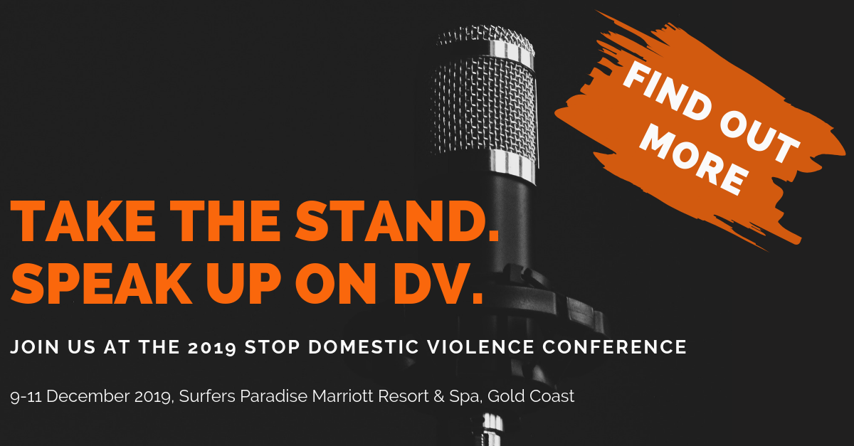 2019 STOP Domestic Violence conference banner