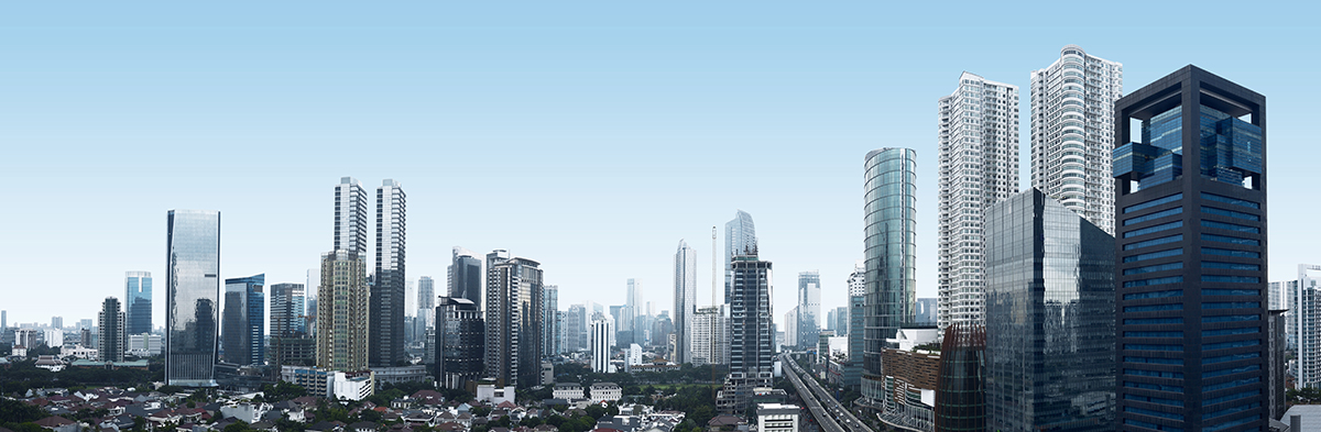 Jakarta skyline, Indonesia