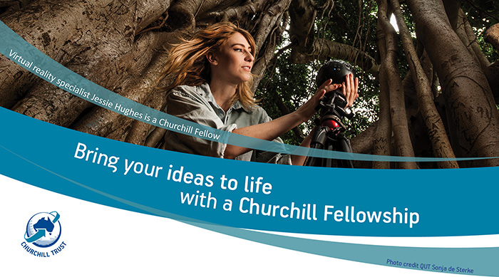 2019 Churchill Trust Fellowship banner