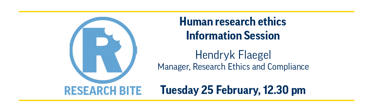 Research Bite: Human Research Ethics banner